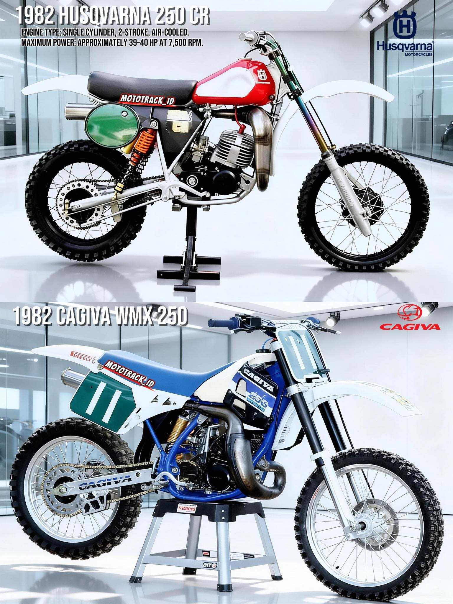 1983 Husqvarna 250 CR dirt bike review