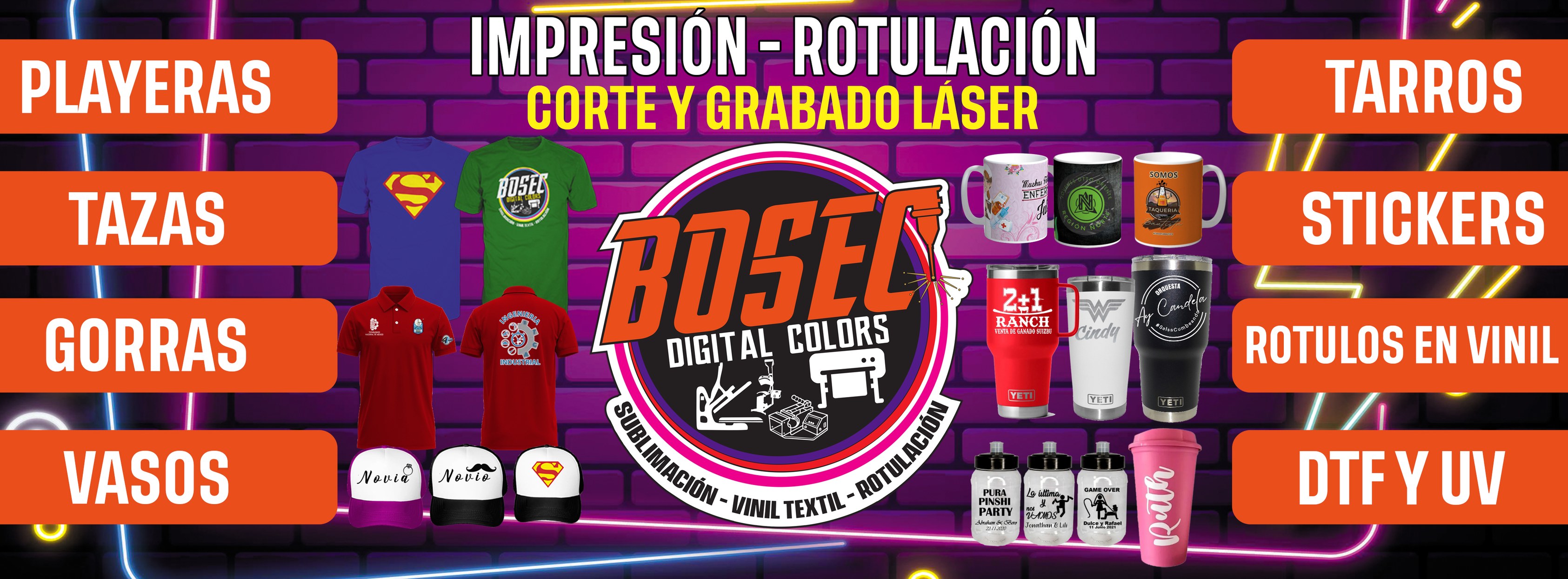 BOSEC Digital Colors