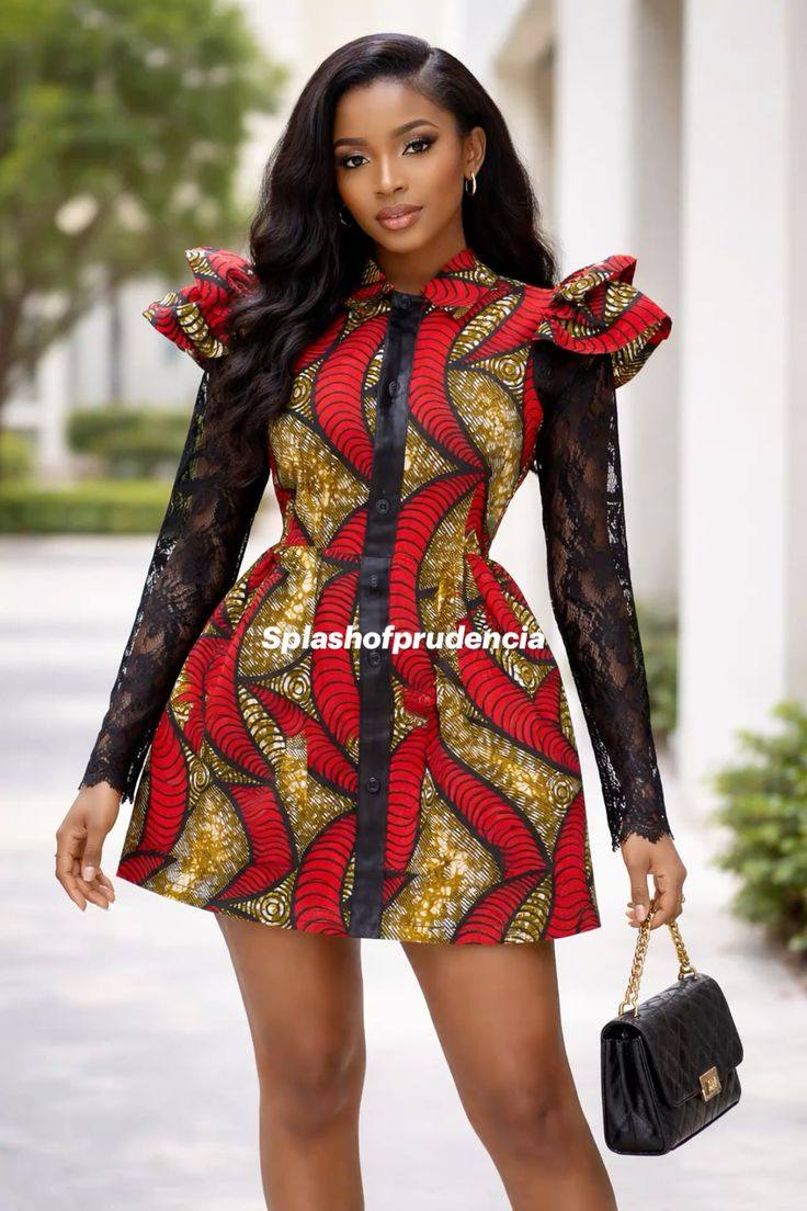 Light, stylish and effortlessly chic—our Ankara short dresses are your perfect companion for everyday adventures. 😍👌