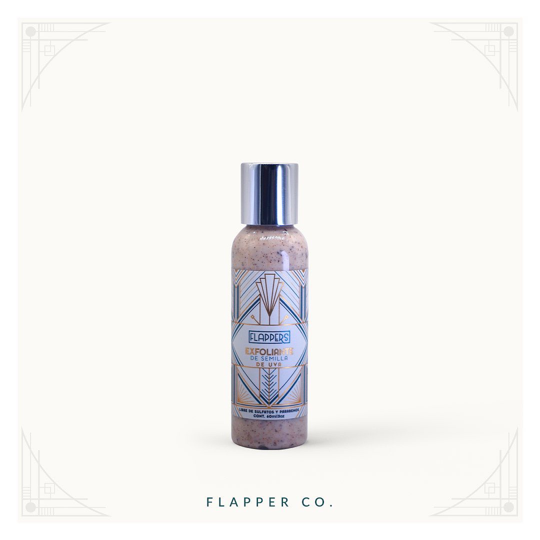 Flapper Co - EXFOLIANTE DE SEMILLA DE UVA 🍇 Elimina las células muertas ...