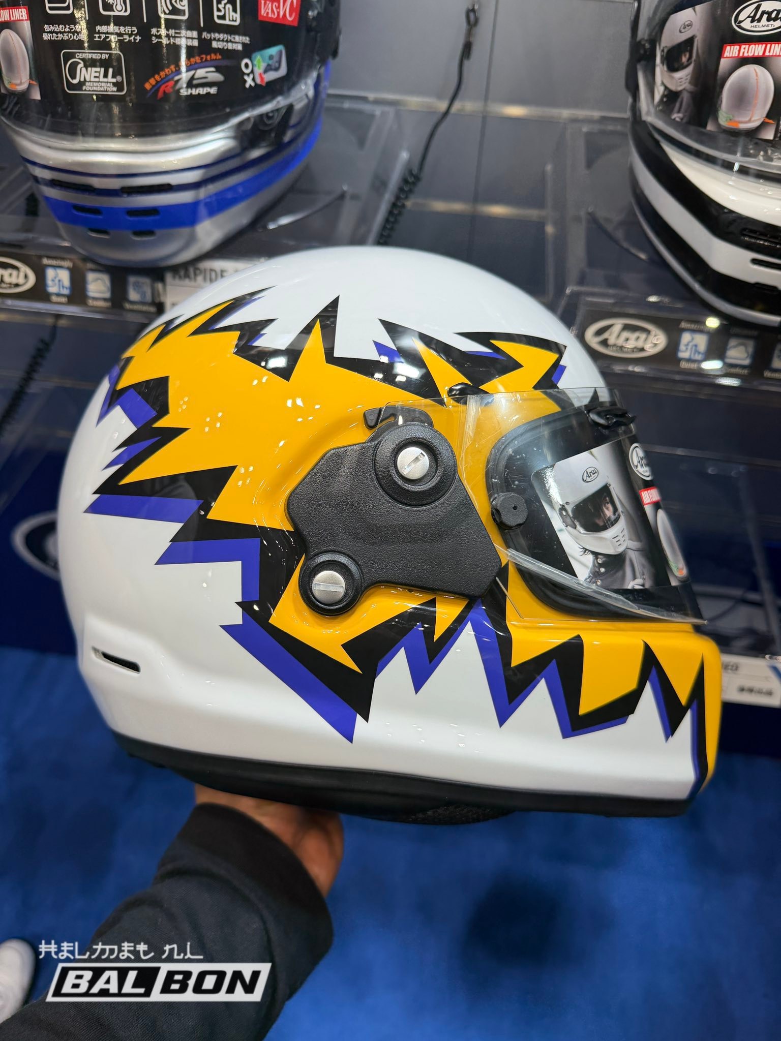 New Arai Rapide Neo design #HelmetniBalbon