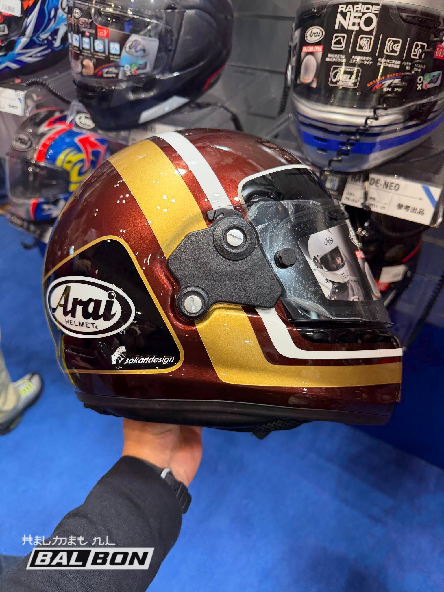 New Arai Rapide Neo design #HelmetniBalbon