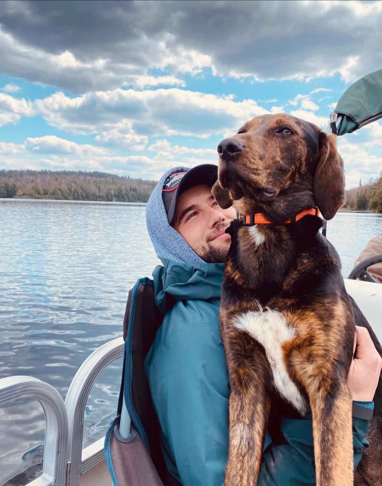 Good - Robbie Graham-Kuntz with his dog. ♥️🖤 #HeatedRivalry # ...