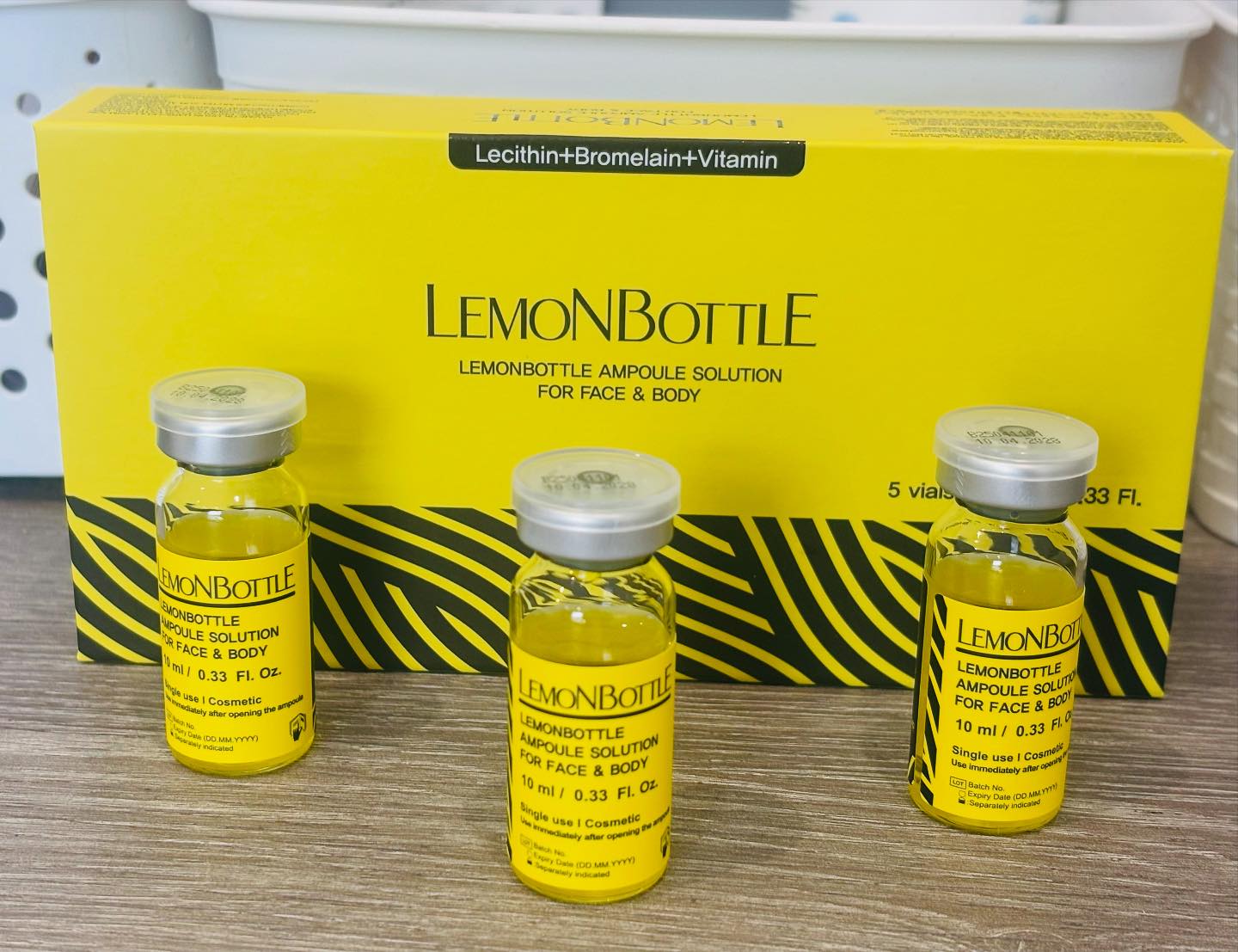 lemon bottle fat dissolving vials PACKAGE . . . Target stubborn