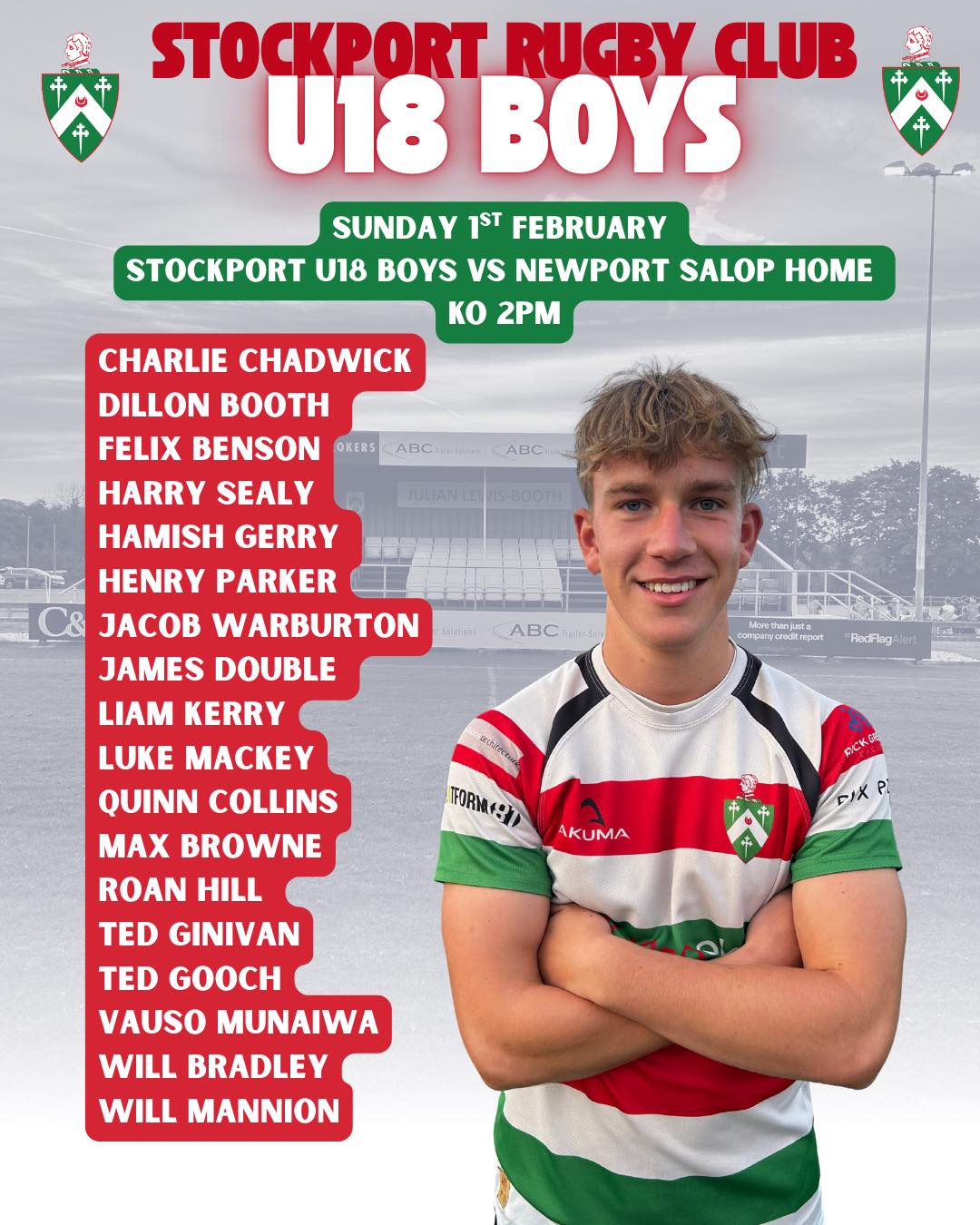 🟥⬜️🟩 Stockport Senior Colts -... - Stockport Rugby Club | Facebook