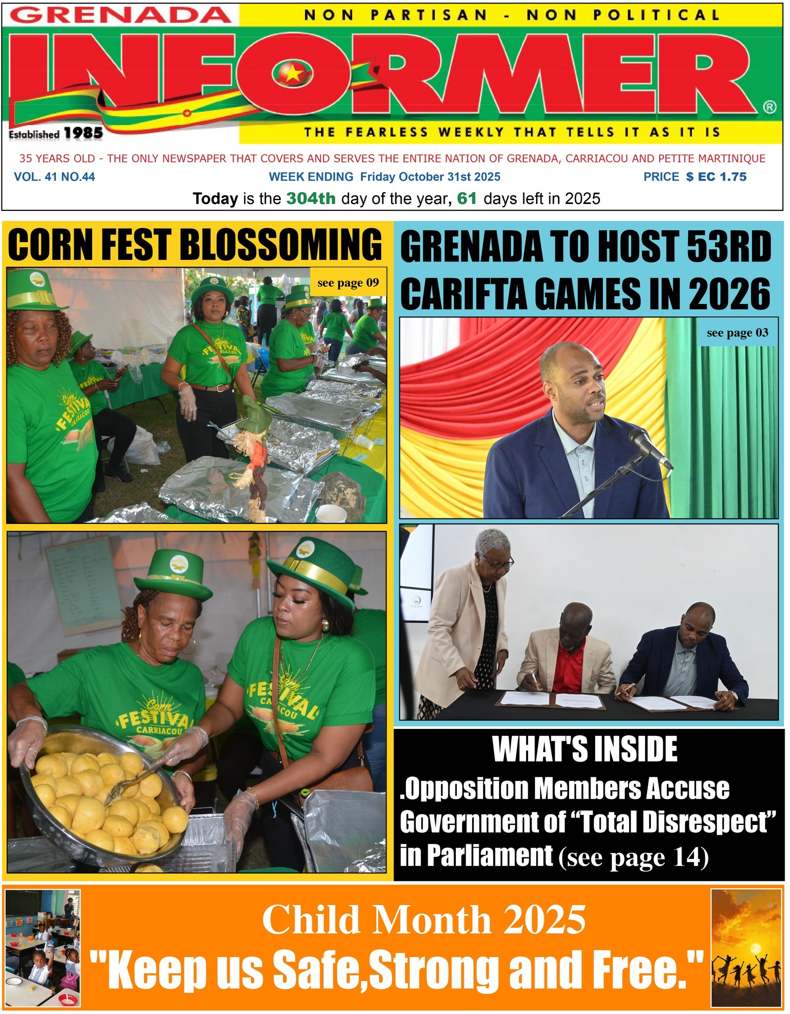 Government of Grenada at Work - Hon. Andy Williams MP St. George South ...