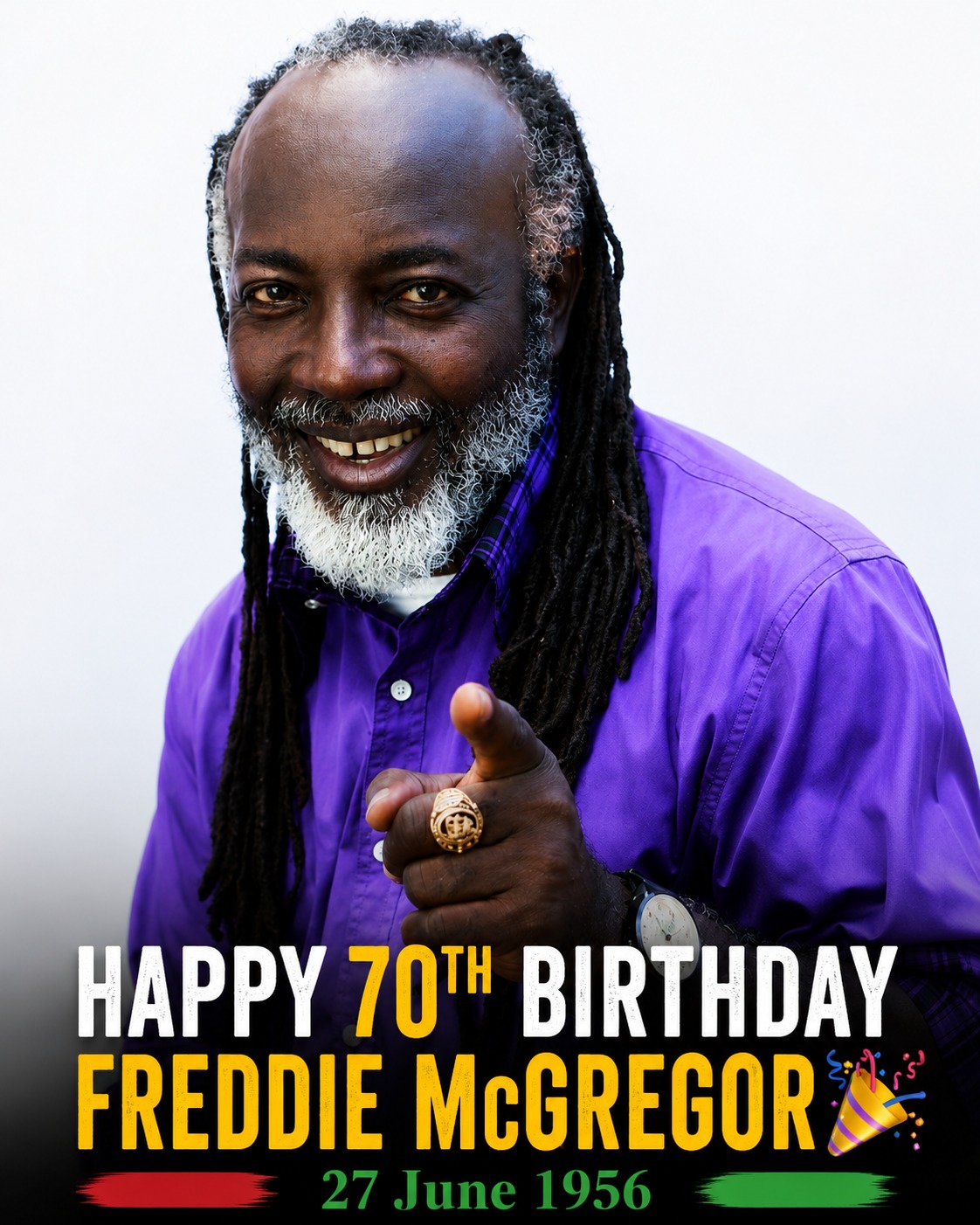 Reggae-agenda - Please help us congratulate Freddie McGregor on