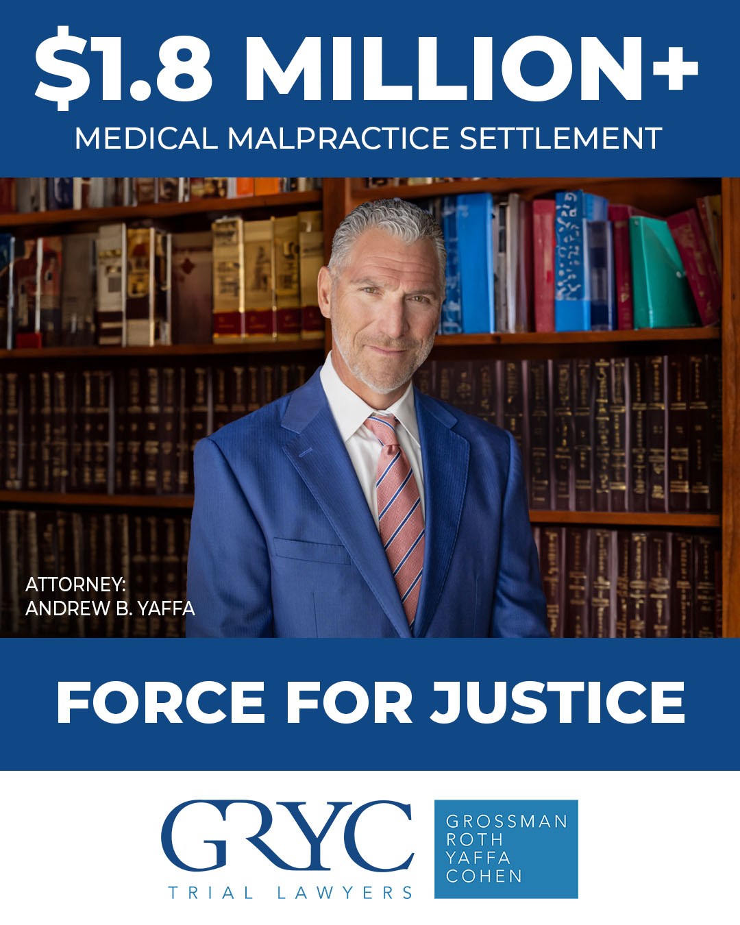 Grossman - We are proud to congratulate Andrew B. Yaffa on their ...