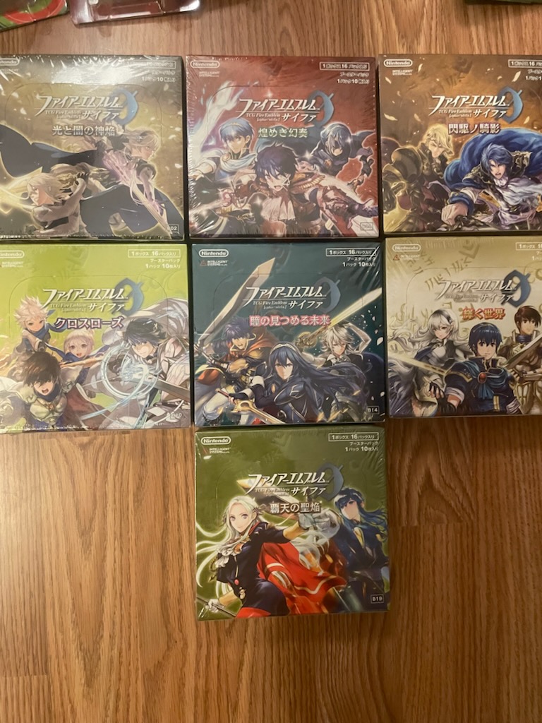 Hana B20-016SR Fire Emblem 0 Cipher Booster 20 FE Heroes If Fates