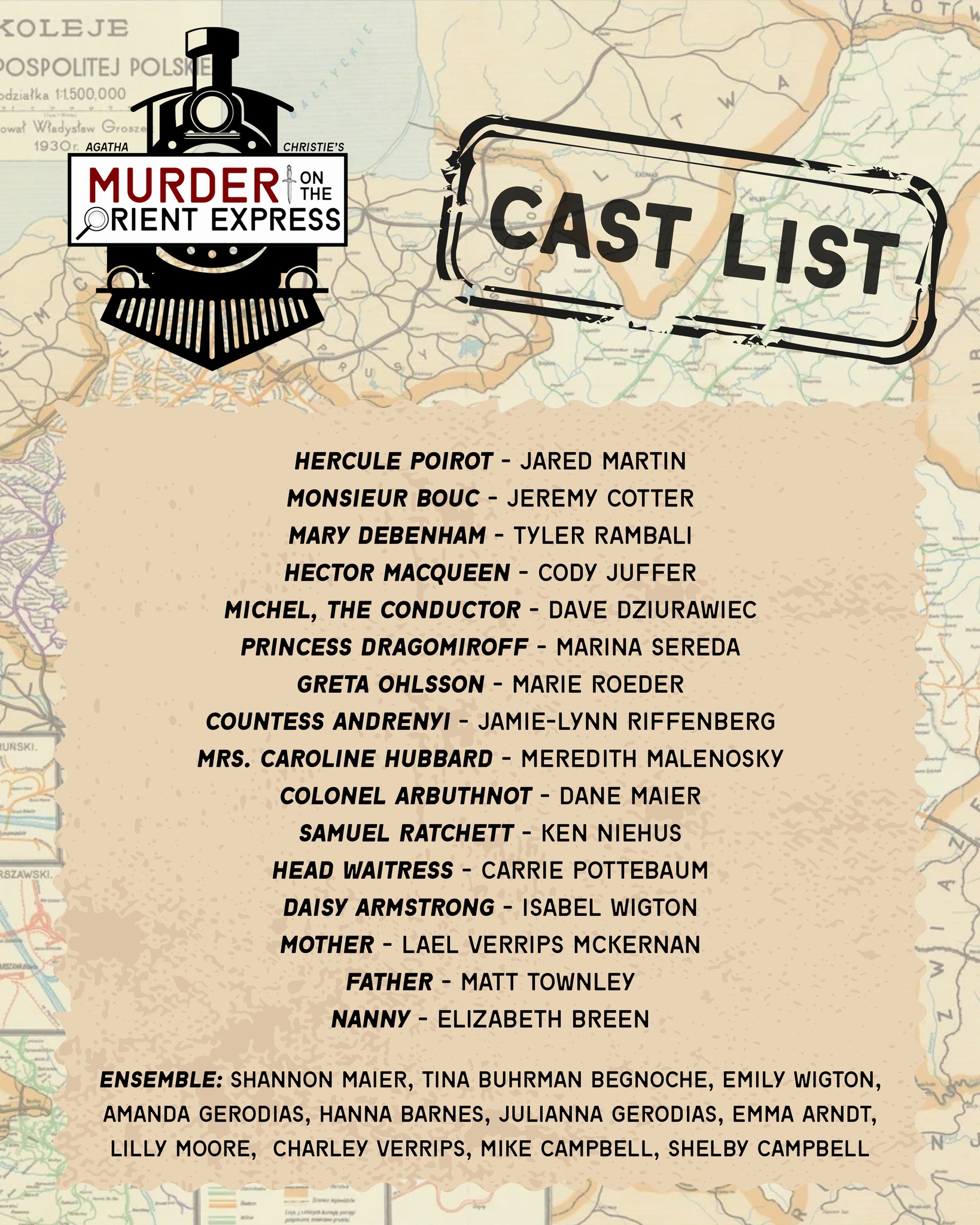 Sioux - 🚆🎭 Cast Announcement! 🎭🚆 All aboard! We are thrilled to ...