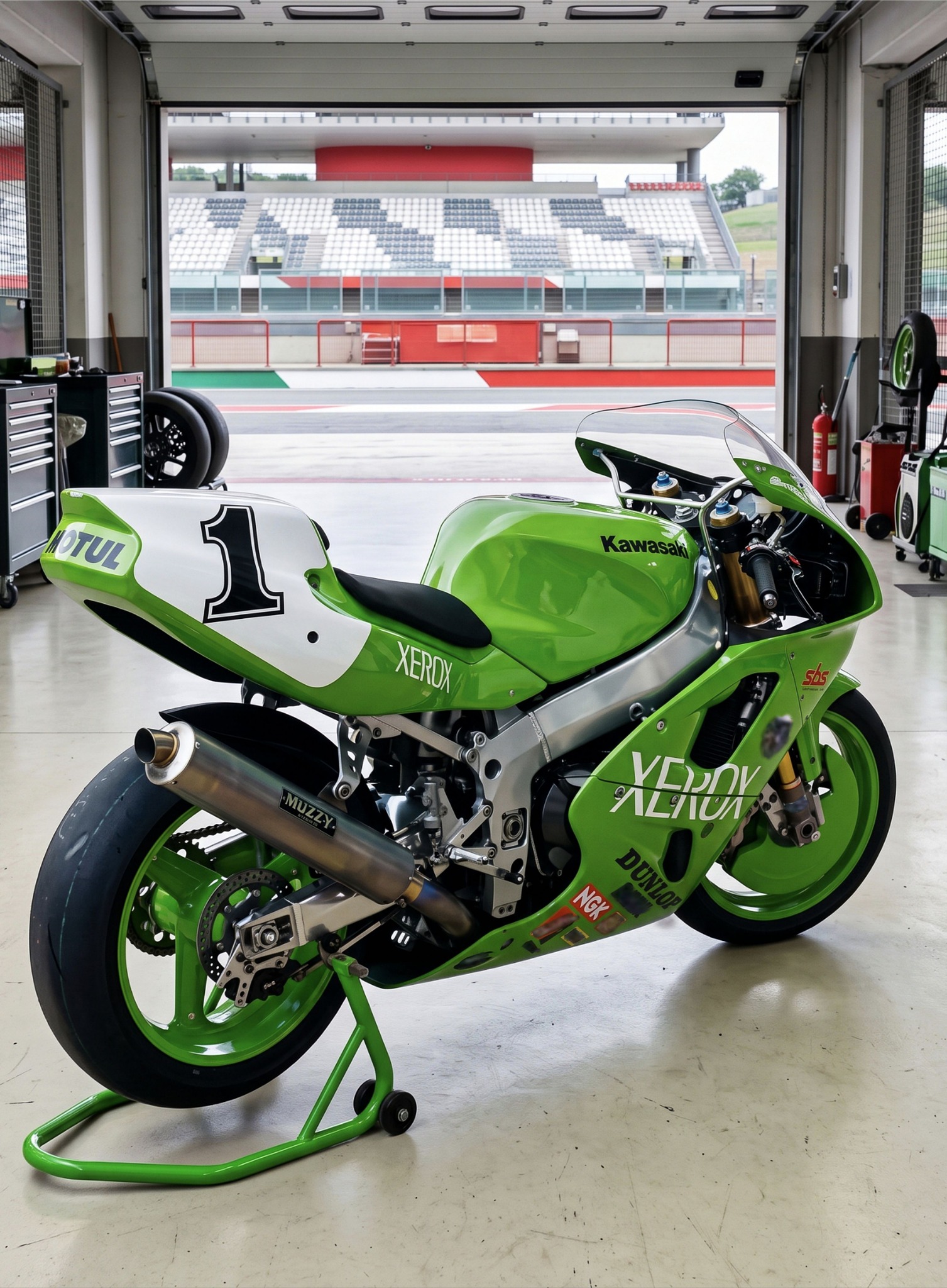 ✨ 55✨ Scott Russell's 1994 Kawasaki ZX-7R world superbike title defense