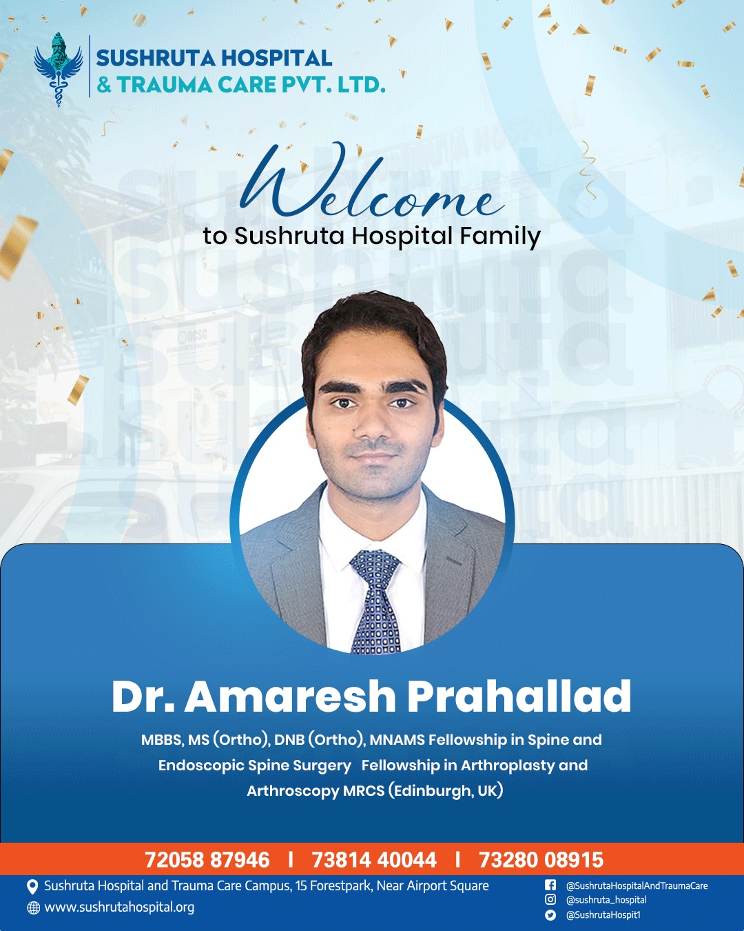 Sushruta - 🌟 Welcome to Sushruta Hospital Family! 🌟 We are delighted to