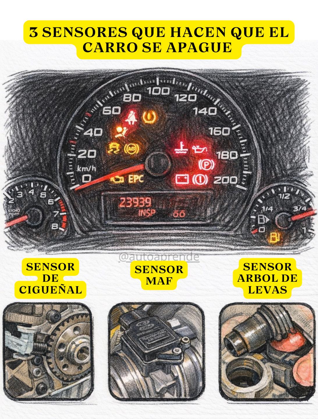Auto - ¿Sabías que hay sensores en tu carro que, si fallan, pueden ...