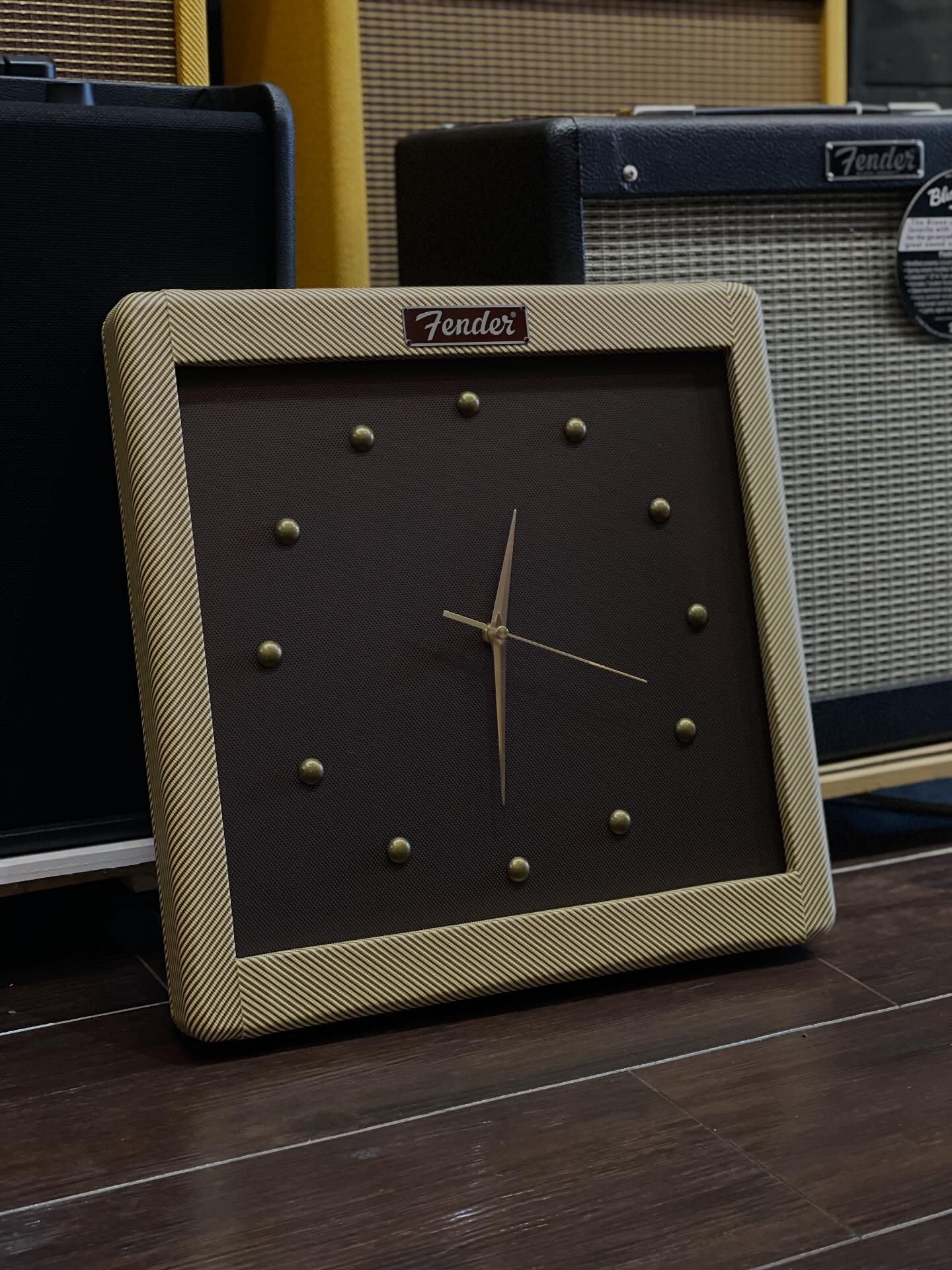 Fender Tweed Wall Clock 壁がけ時計〈フェンダー〉 家具、インテリア