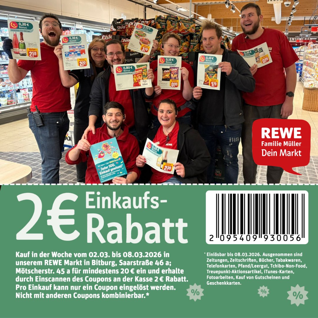 REWE - 🎉 Danke für diese großartige Neueröffnung! 🎉 Ihr habt unsere ...