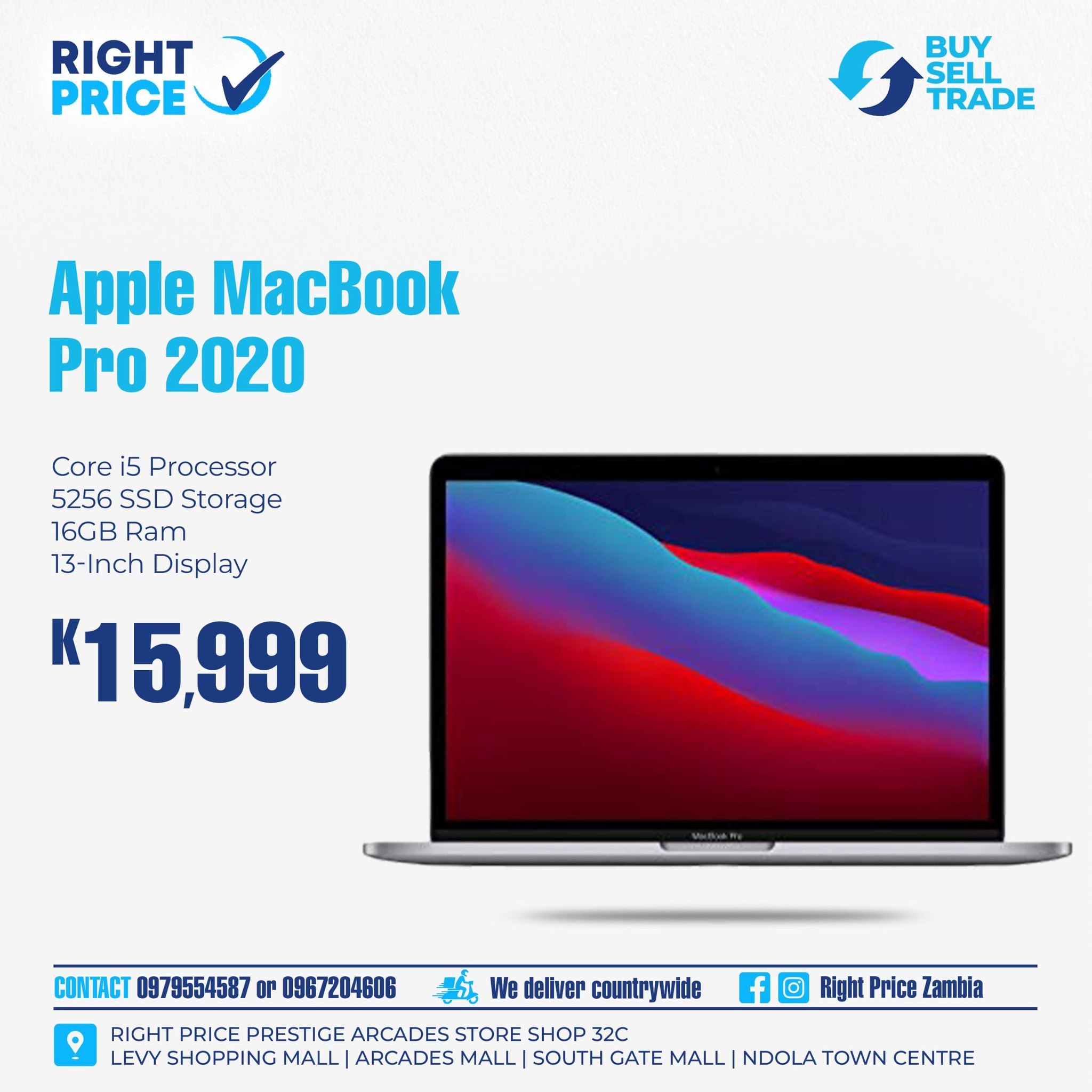🍎 *APPLE MACBOOK PRO 2020 – PRO PERFORMANCE, RETINA CLARITY