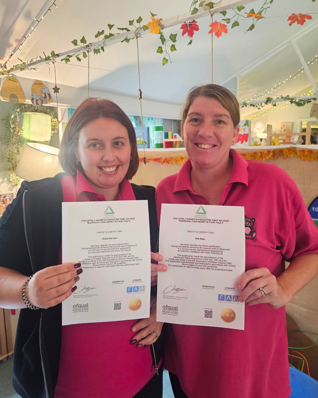 ABC - Huge congratulations to Kirsty and Kim who have completed their ...