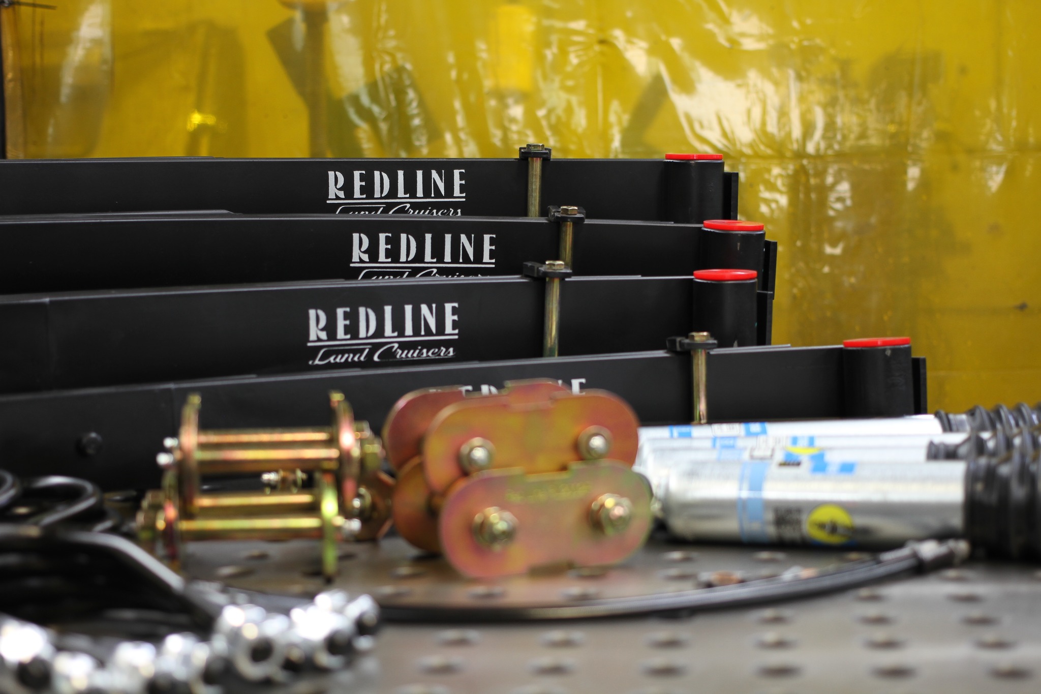 Red - Looking to convert your rear drums to disc's on your semi-float ...