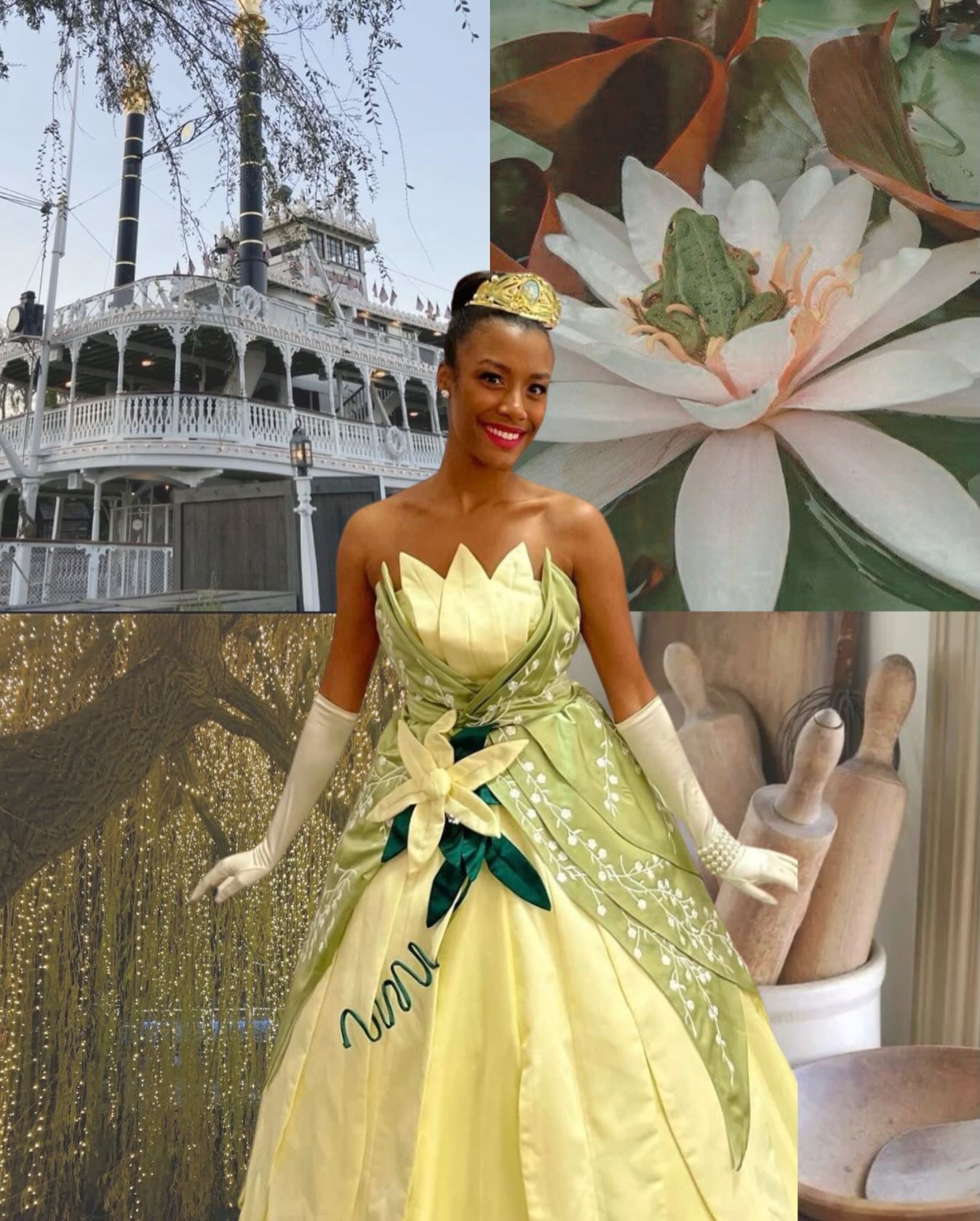 princess tiana birthday dress There's nothing we love more than a Party 💚 Want to make your little girl's extra special?! Book Tiana or one of her many princess friends today- head to Size:UK26
