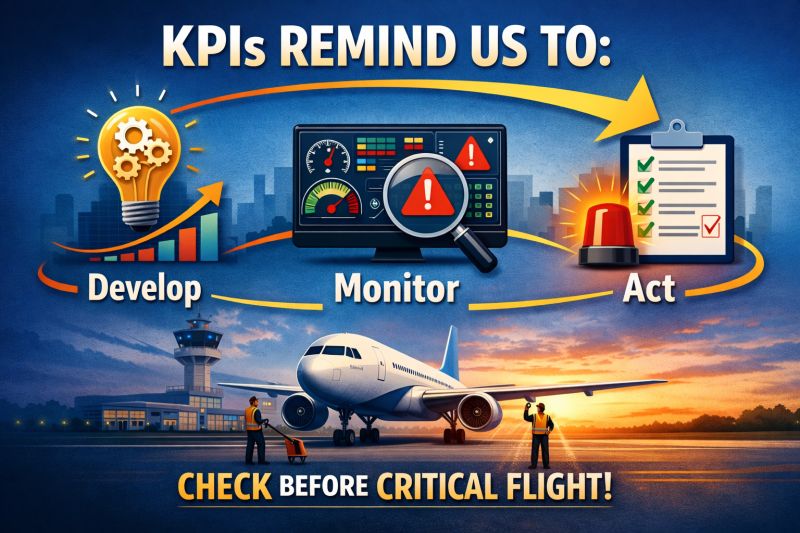 Aviation-knowledge - KPIs remind us : We’re Cleared for Takeoff! ️ ...