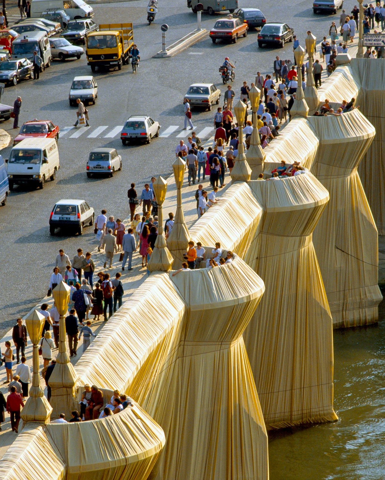 Forever - This photo shows Pont Neuf in 1985, completely wrapped