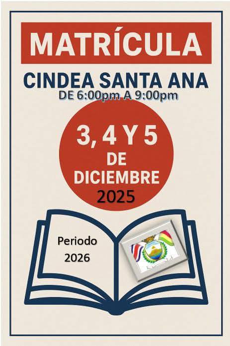 Cindea Santa Ana - 🇨🇷Estimados Estudiantes🇨🇷 Hoy se entregaran las ...