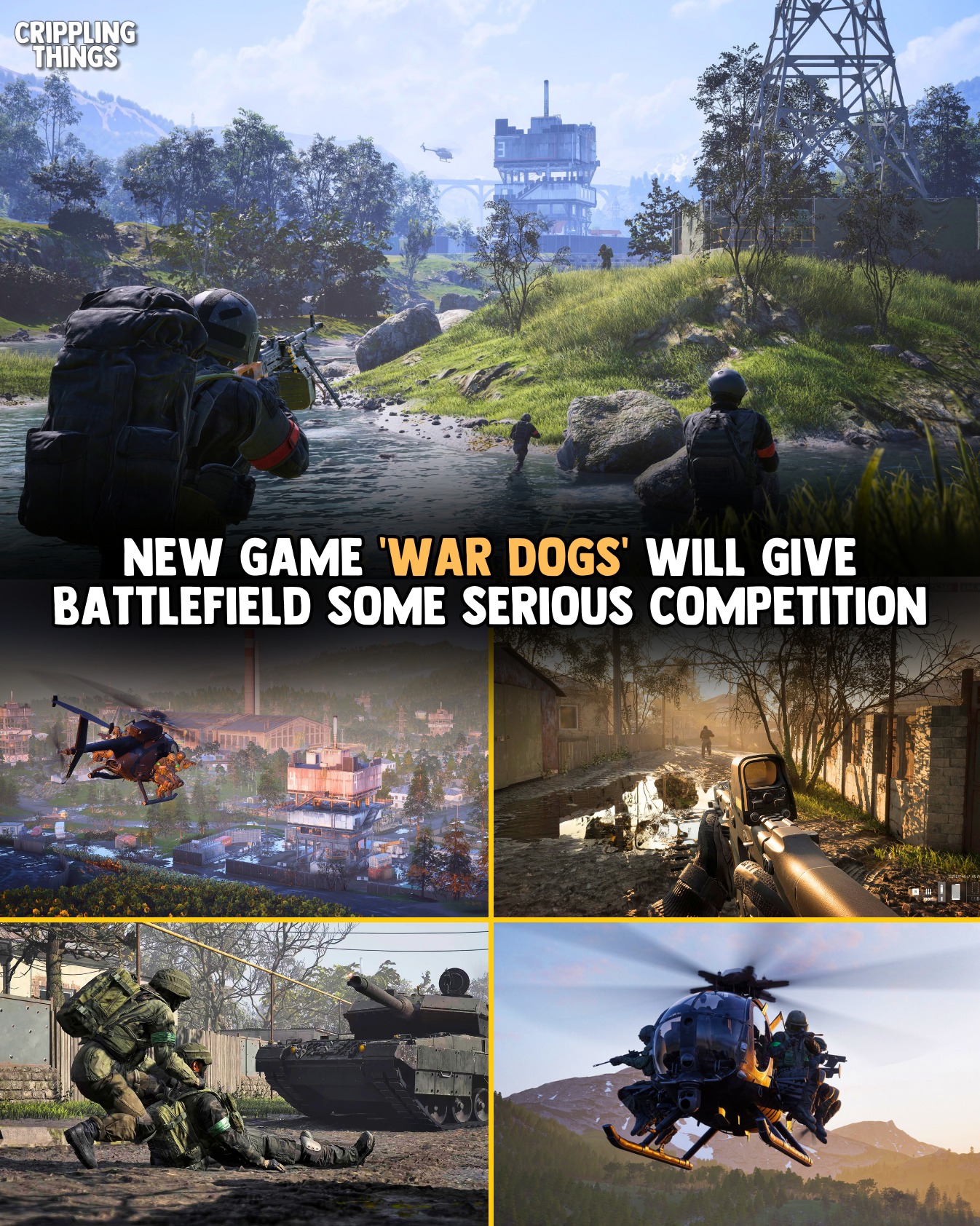 Crippling - Wardogs looks set to give Battlefield some real competition ...