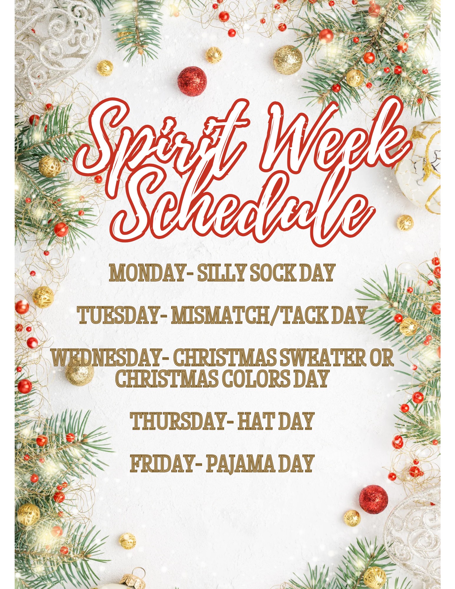 Spirit week... - Yellow Brick Road Early Learning Center | Facebook