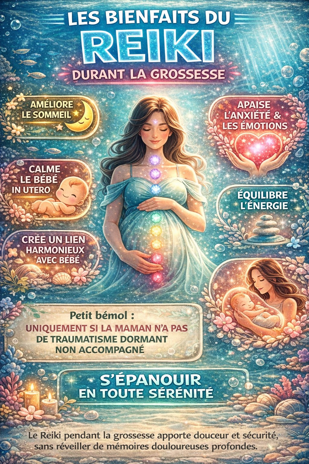 Litho - LES BIENFAITS DU REIKI DURANT LA GROSSESSE La grossesse est une ...