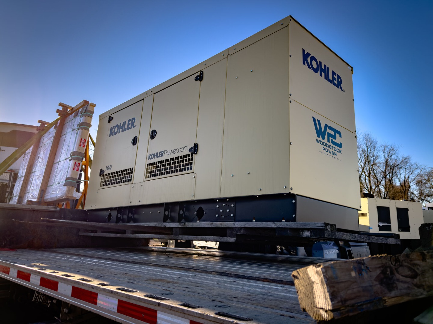 Woodstock Power - This 100kW Kohler generator paired with... | Facebook