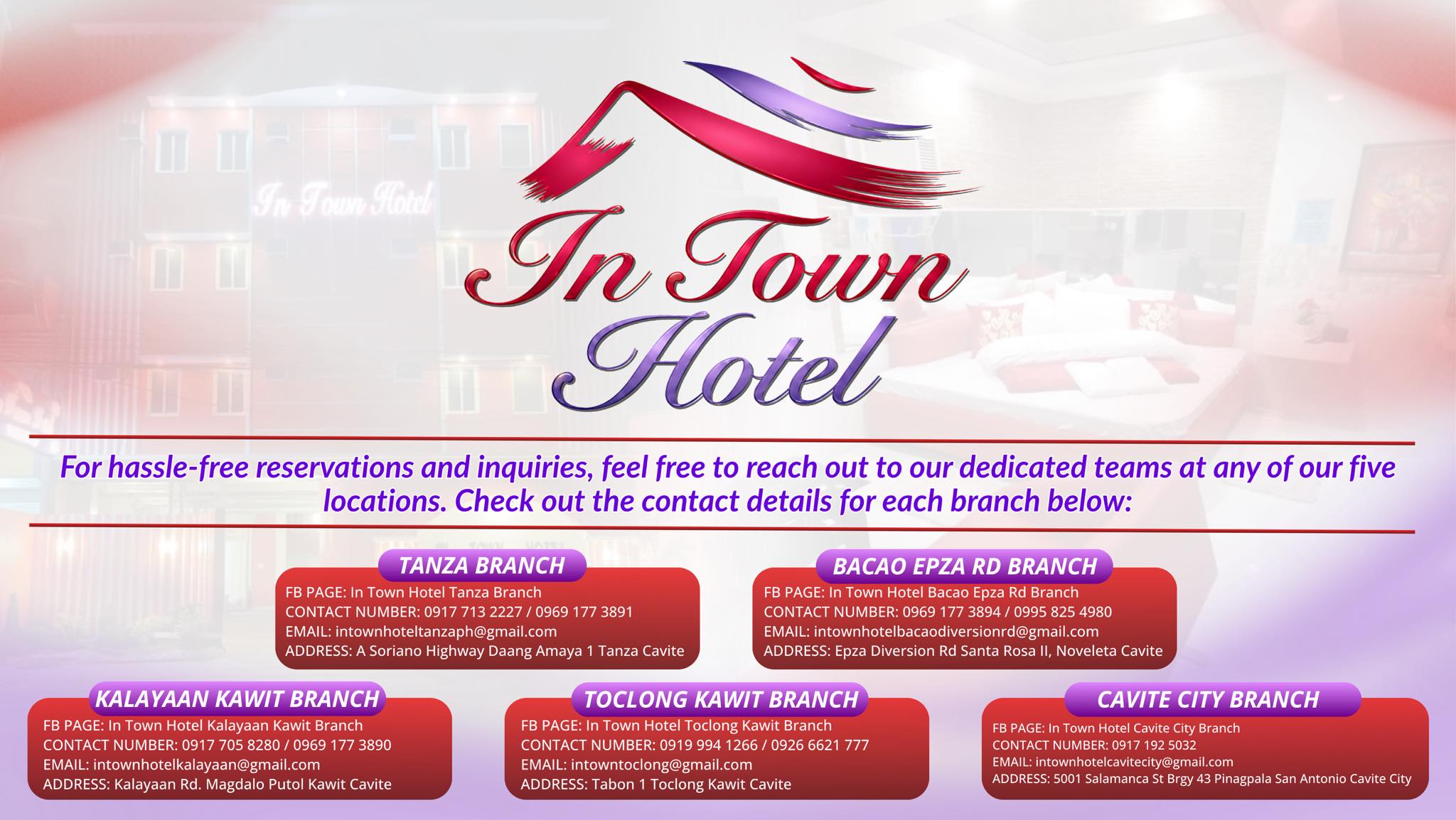 In Town Hotel Toclong Kawit Branch | Kawit