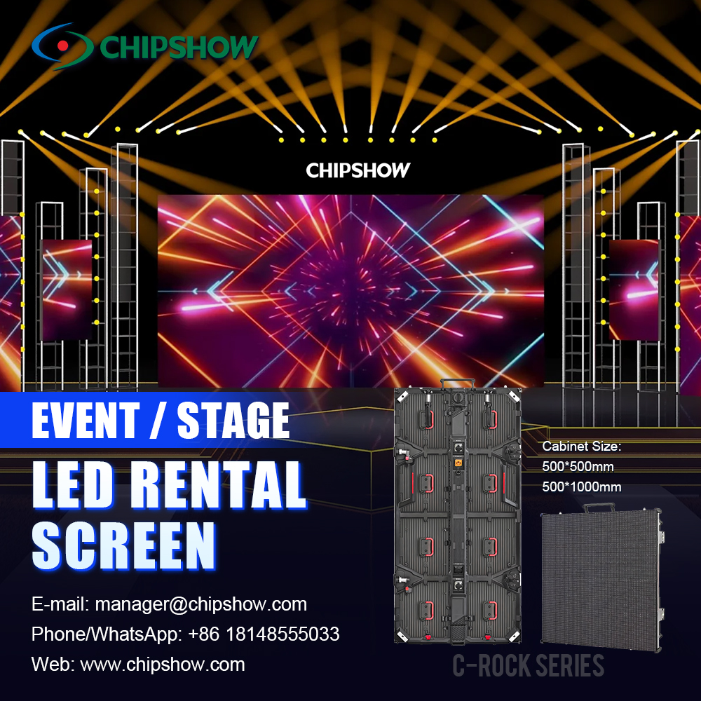 Chipshow - 🌟Elevate your stage with Chiphow C-Rock LED Display! - High ...