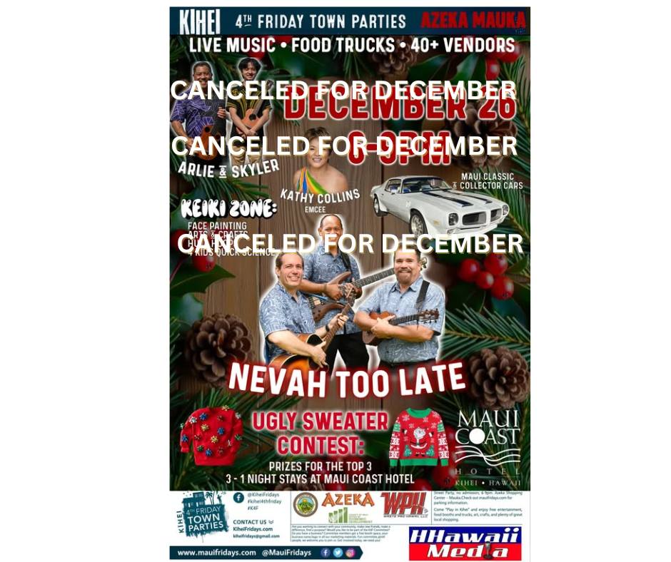 Kihei 4th Friday added a new photo — at... - Kihei 4th Friday