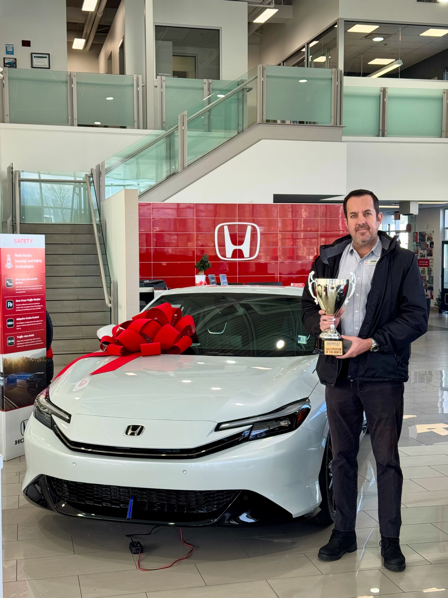 Murray - 🎉 Congrats George! 🎉 George has earned the best parking spot ...