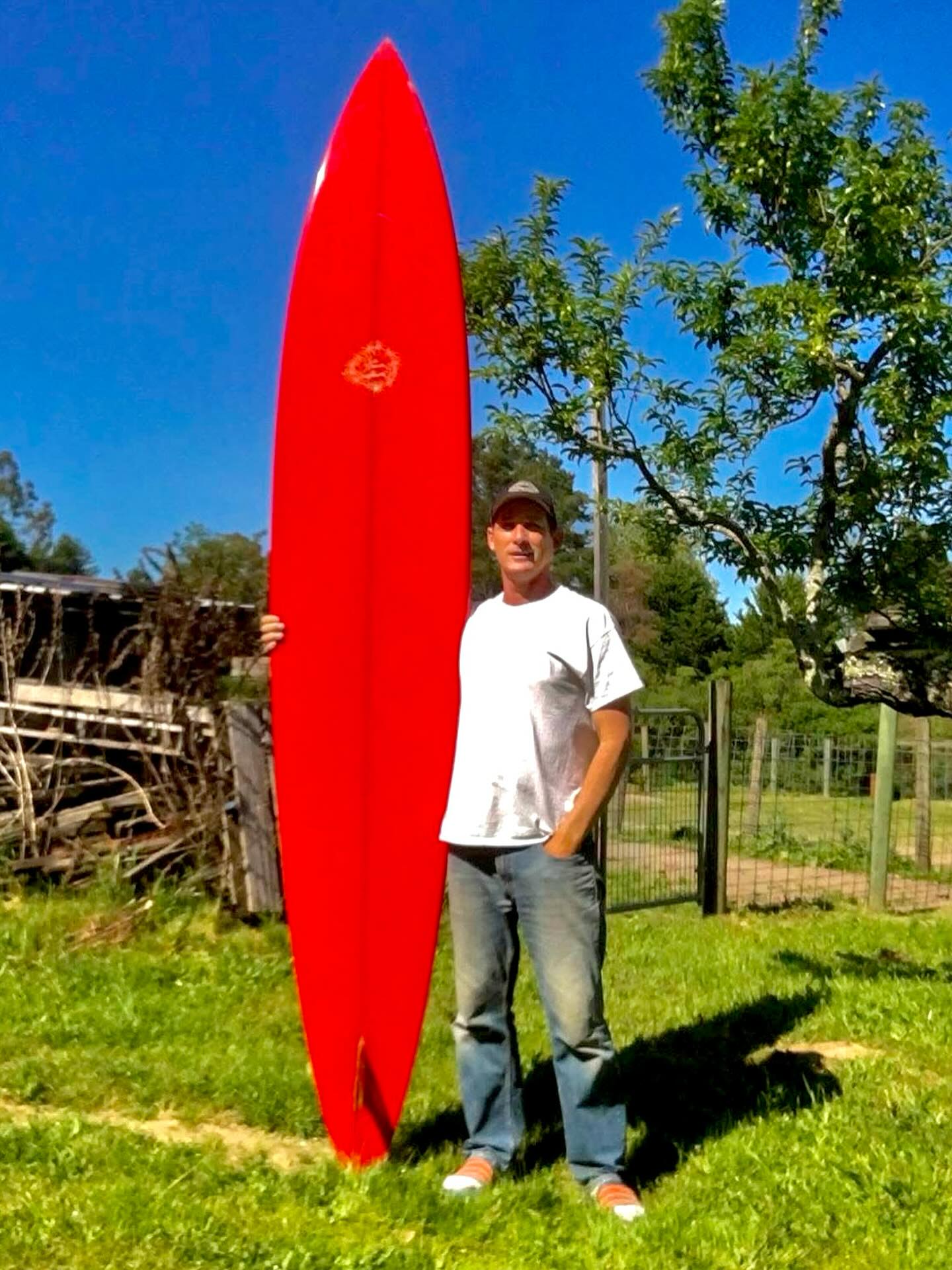 Twenty years ago Dick Brewer made this 10'6” balsa replica of the