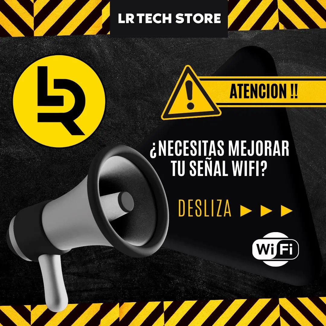 LR Tech Store - ¿Que el WIFI no llega? ¿ Necesitas mas...
