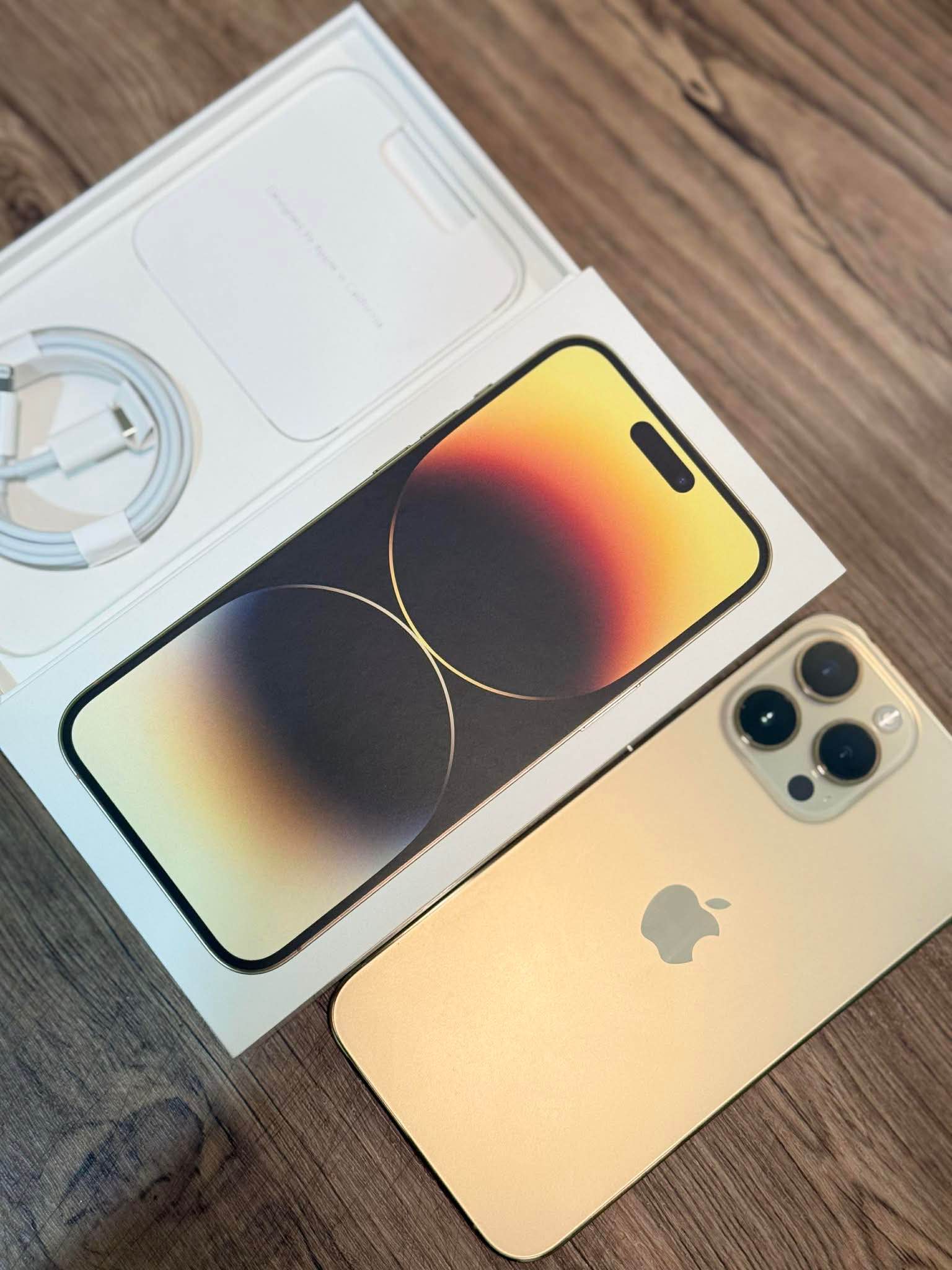 iPhone 14 Pro Max 256GB – Gold ? Storage: 256GB ? Battery Health 