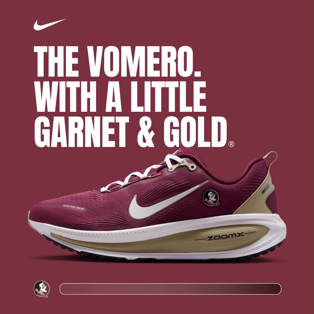 Get ready for game day🍢 Shop the 🆕 Nike Florida State Seminoles