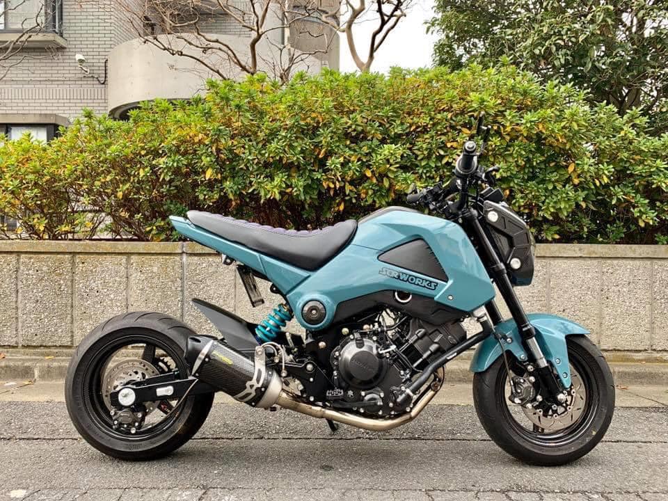 バイク ComposiMo製 GROM RaceBarZ セパレートハンドル