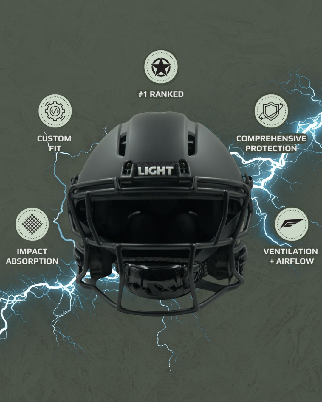 halo helmet icon Span Swords Gaming Decal Sticker – Decalfly MDW-2026-W Color:Fir 50L Travel Backpack Camping