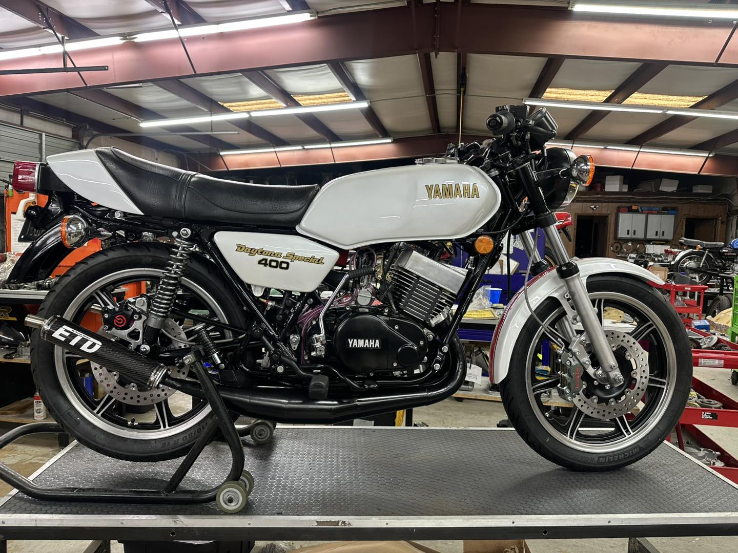 NOS Style Yamaha RD400 Daytona Special Tank Decals – 1979, Made In USA