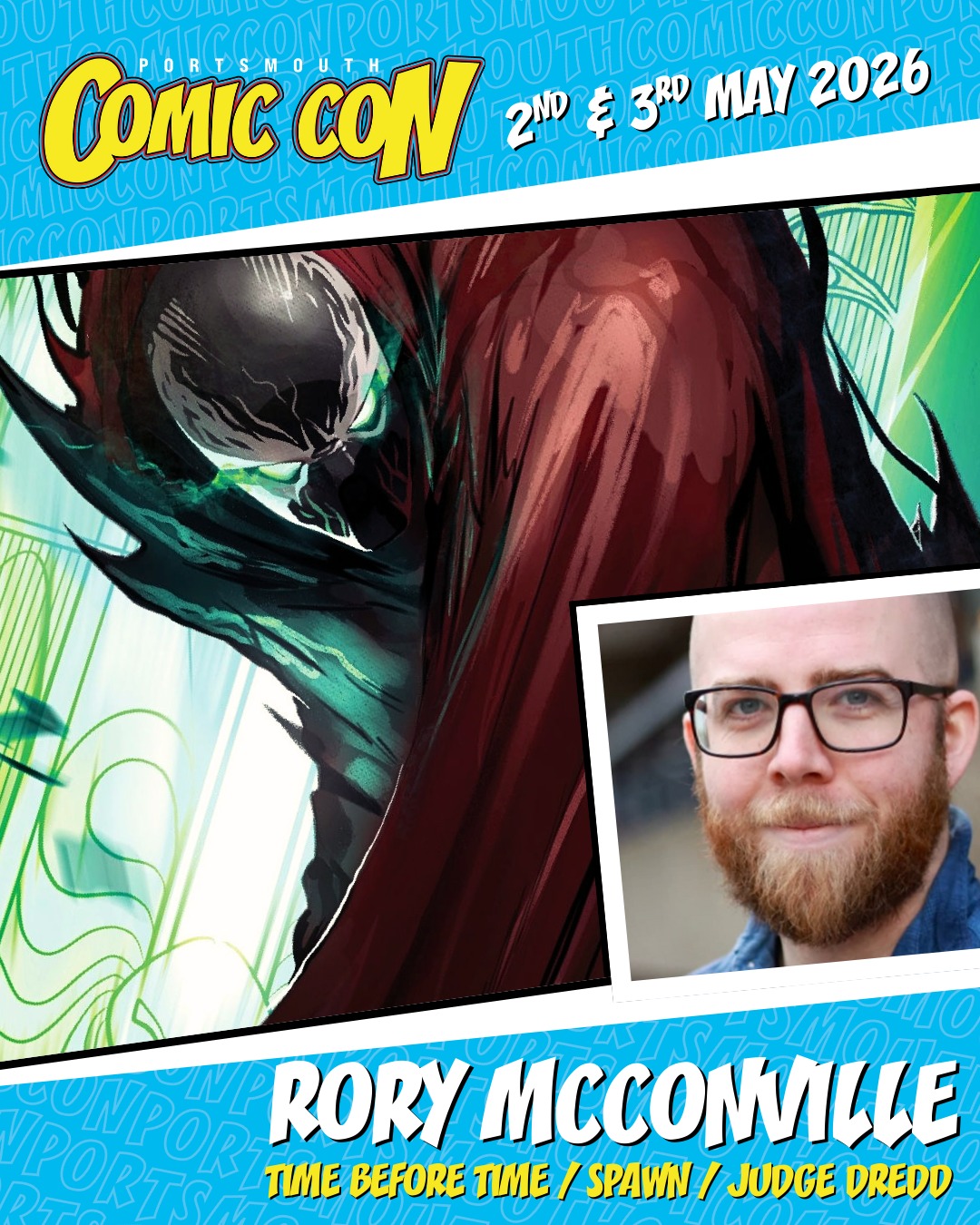 Portsmouth - ⭐ 2026 COMIC GUEST ANNOUNCEMENT ⭐ Rory McConville is an ...