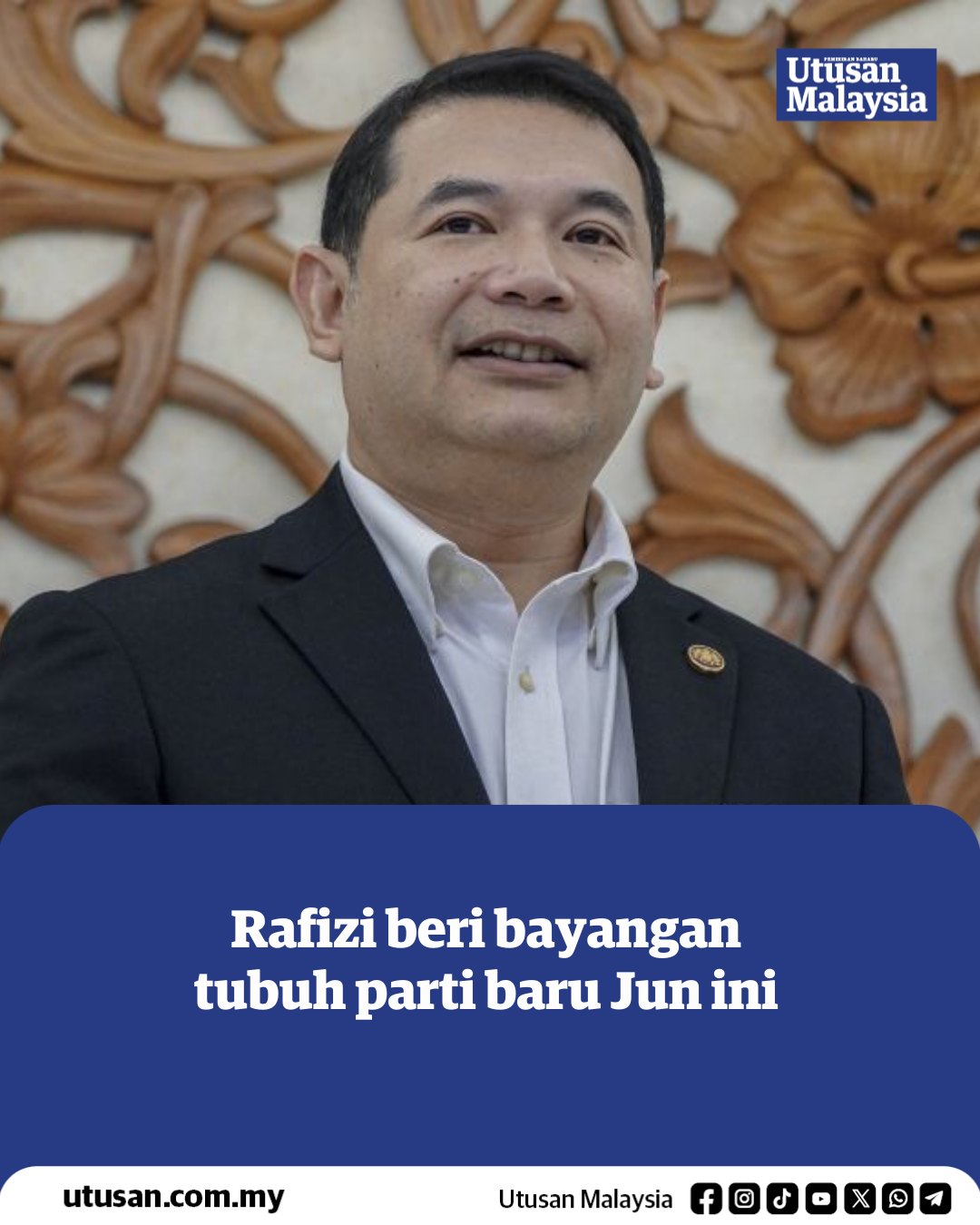 Utusan - Bekas Menteri Ekonomi, Datuk Seri Rafizi Ramli memberi ...