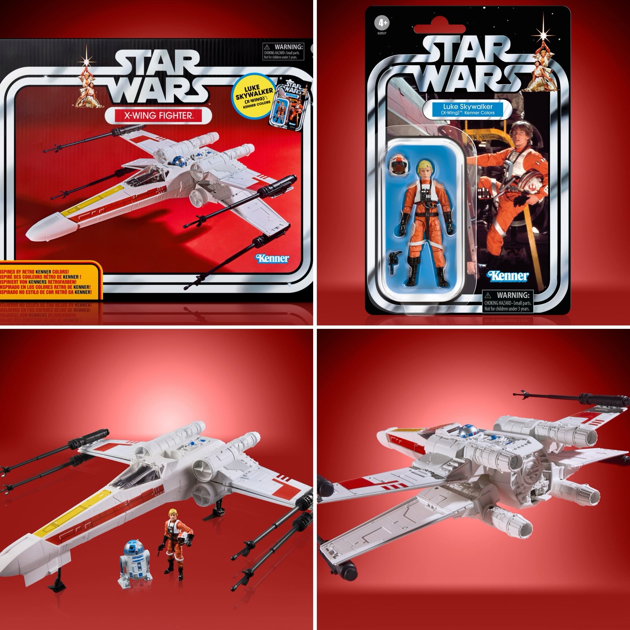 Hasbro have unveiled a new Vintage Collection X-Wing Fighter
