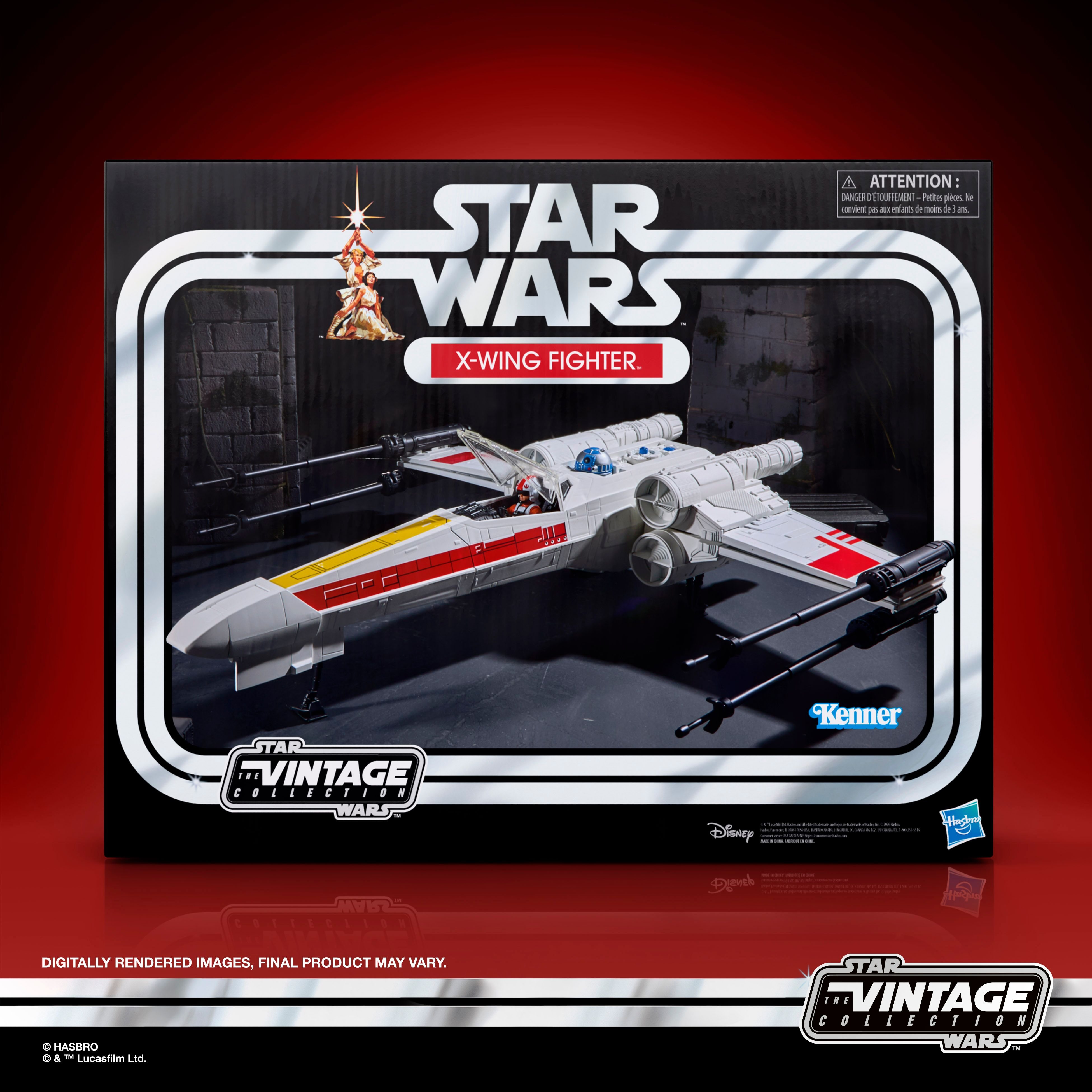 Hasbro have unveiled a new Vintage Collection X-Wing Fighter