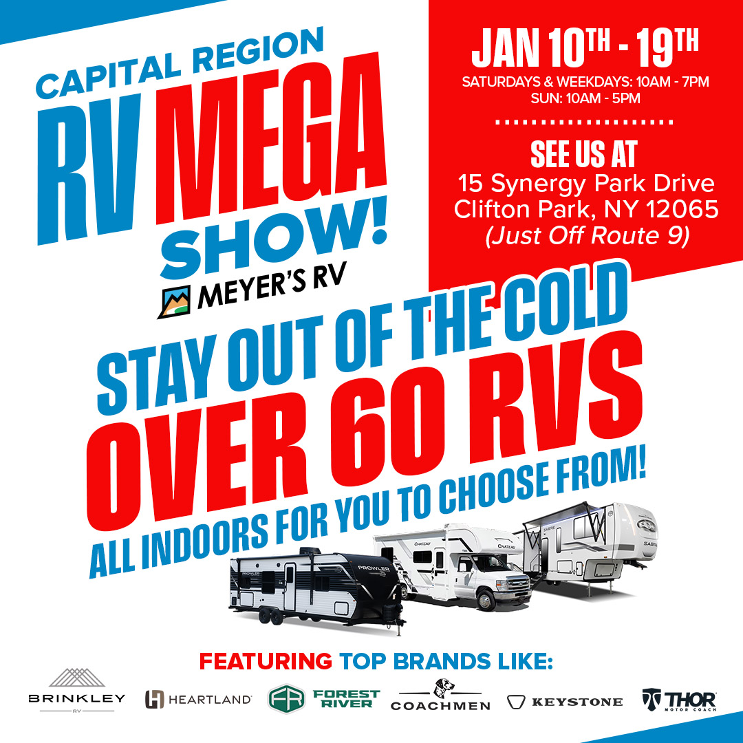 Meyer's - 🎉 Meyer’s RV Capital Region RV Mega Show! 🎉 Don’t miss one of ...