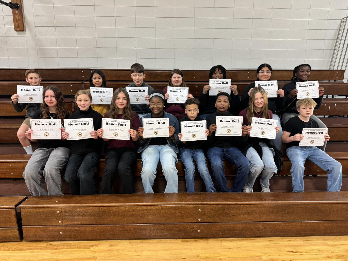 J. R. Trippe Middle School... - J. R. Trippe Middle School