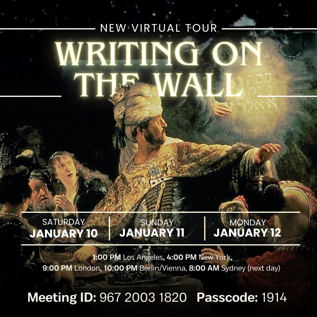 New Tour – “Writing on the Wall”: a... - Museum Bible Tours | Facebook
