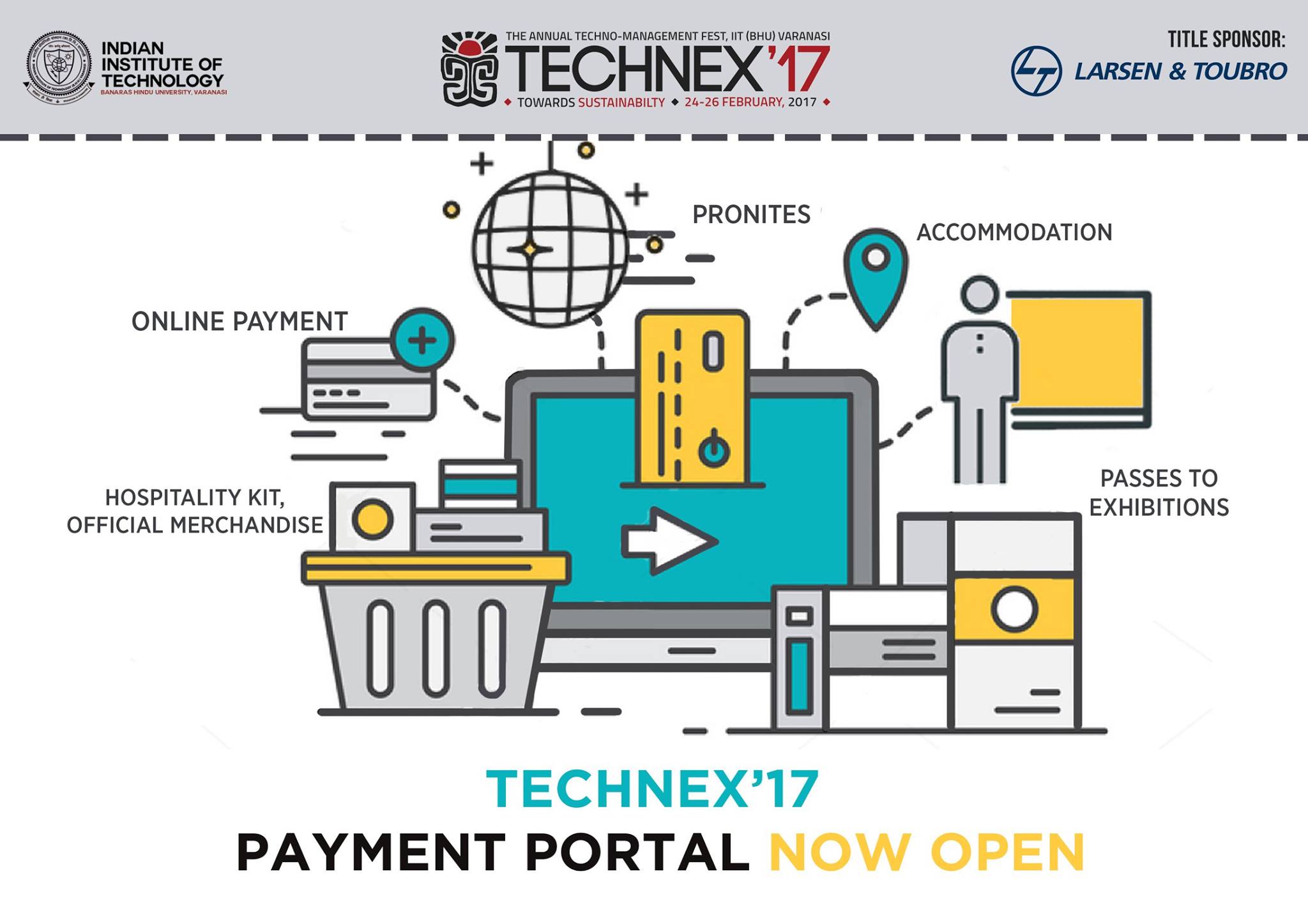 Technex, IIT BHU Varanasi - The Payment Portal is now Live! #GoCashless ...