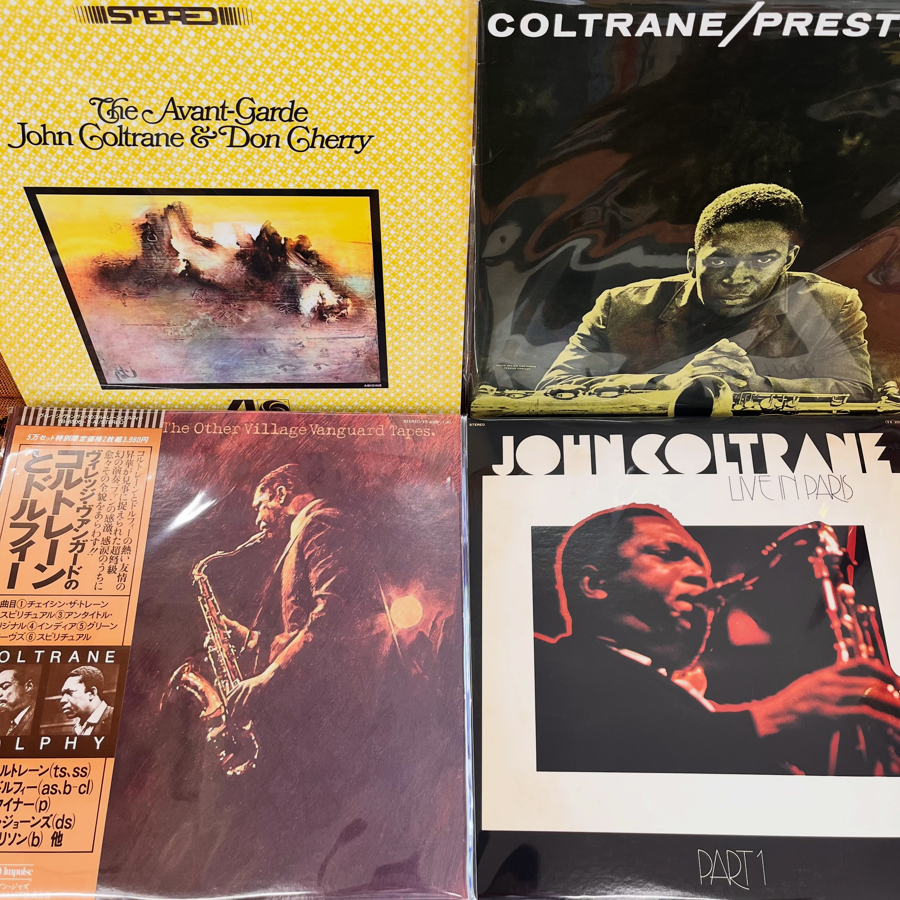 John Coltrane アナログレコード 8枚セット まとめ売り 🎷JOHN COLTRANE祭りです😆 ☆サックスの一音一音に宿る圧倒的な存在感